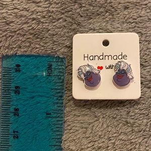 Ursula the little mermaid earrings